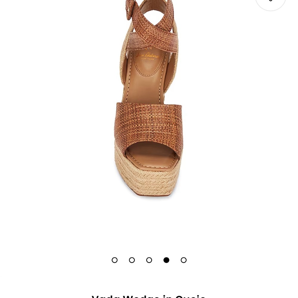 NWOB Sam Edelman Vada in Cuoio